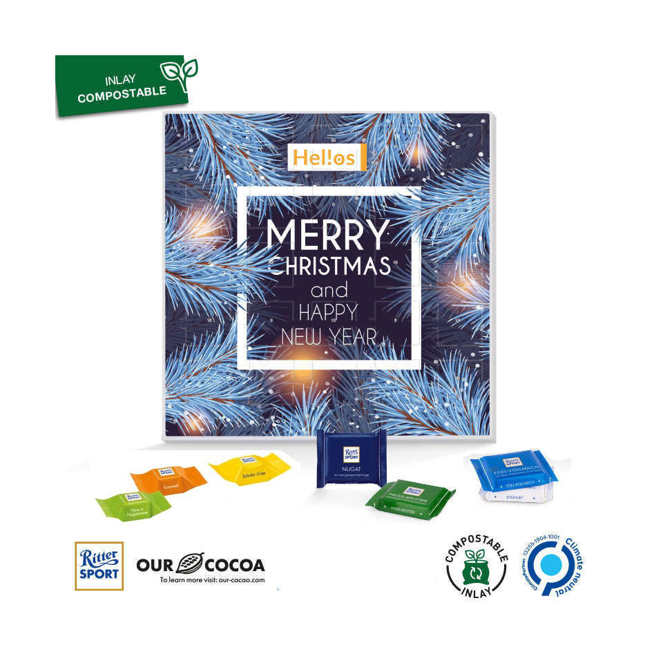 Calendrier de l’Avent publicitaire Ritter Sport GRAND Square