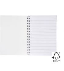 Couverture publicitaire synthétique pour cahier Desk-Mate® FSC A4 Made in Europe