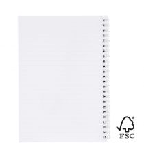 Couverture publicitaire synthétique pour cahier Desk-Mate® FSC A4 Made in Europe