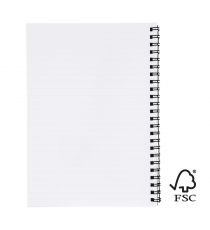 Couverture publicitaire synthétique pour cahier Desk-Mate® FSC A4 Made in Europe