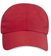 Casquette publicitaire sandwich 6 panneaux Morion GRS recyclée ajustable