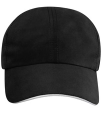 Casquette publicitaire sandwich 6 panneaux Morion GRS recyclée ajustable