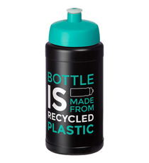 Gourde publicitaire de sport recyclée Baseline de 500 ml