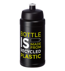 Gourde publicitaire de sport recyclée Baseline de 500 ml