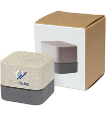 Haut-parleur publicitaire Bluetooth® Aira en paille de blé