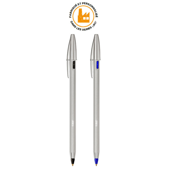 Coffret BIC Cristal Re'New personnalisable - Bleu BIC