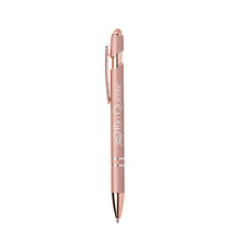 Stylo stylet publicitaire personnalisé express Goldstar® Prince Softy Rose Gold Métallique