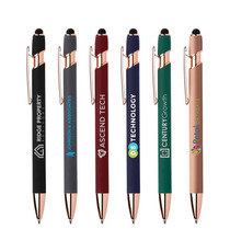 Stylo stylet publicitaire personnalisé express Goldstar® Prince Softy Rose Gold