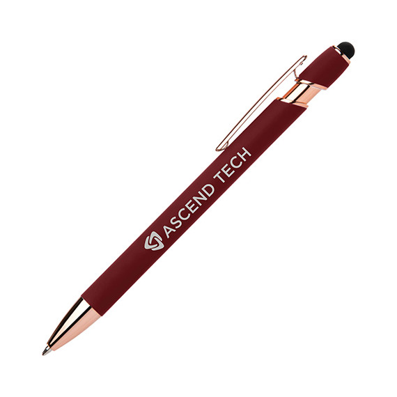 Stylo stylet publicitaire personnalisé express Goldstar® Prince Softy Rose Gold