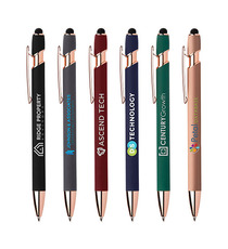 Stylo stylet publicitaire personnalisé express Goldstar® Prince Softy Rose Gold