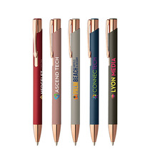 Stylo bille publicitaire express Goldstar® Crosby Softy Rose Gold