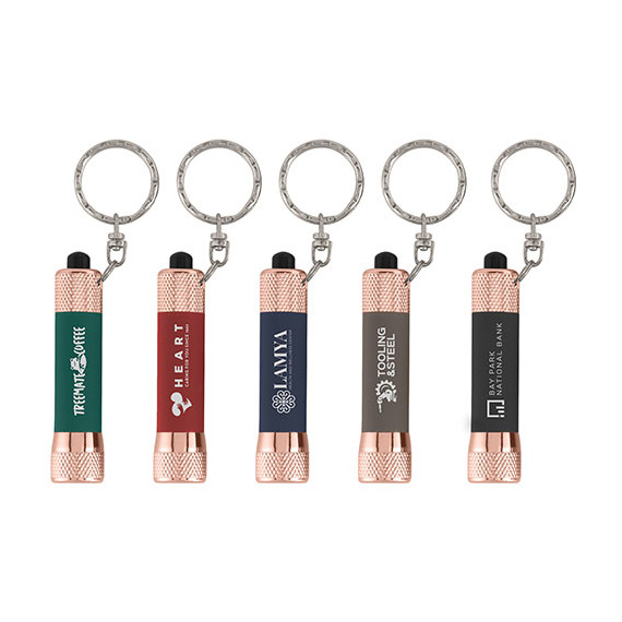 Porte-clés lampe personnalisé express Goldstar® Mc Queen Softy rose gold