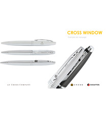 Stylo bille Cross personnalisable Window