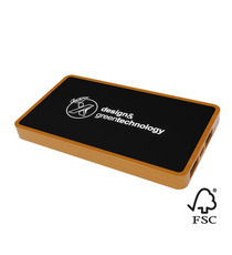 Chargeur FSC wood 5000 publicitaire SCX design