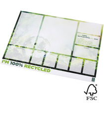 Bloc-notes publicitaire Desk-mate® A2 recyclé FSC