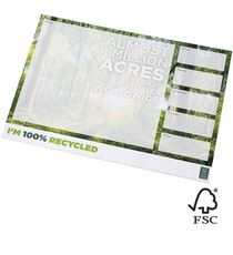 Bloc-notes publicitaire Desk-mate® A3 recyclé FSC