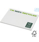 Post-its publicitaires recyclées 100 x 75 mm Sticky-Mate® FSC