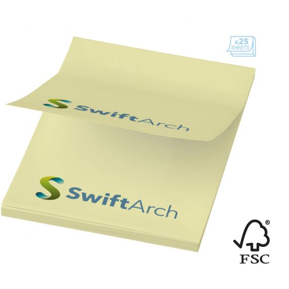 Post-its publicitaire Sticky-Mate® 52 x 75 mm fabrication Europe