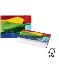 Post-its personnalisé Sticky-Mate® 105x75 mm couverture souple