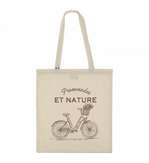 Sac de shopping publicitaire pliable en coton