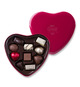 Chocolats publicitaires de qualité boite en cuir Coeur