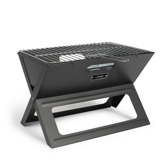 Barbecue publicitaire à charbon pliable