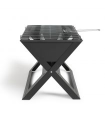 Barbecue publicitaire à charbon pliable