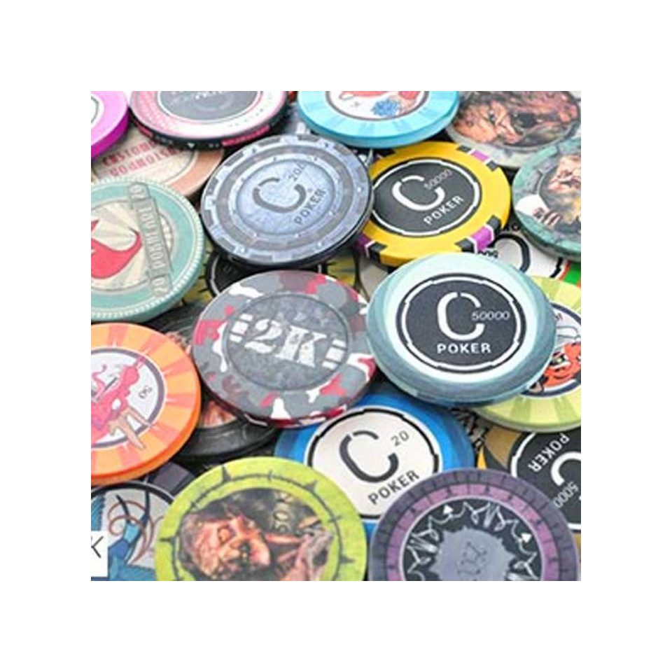 Acheter Protections de cartes de poker, pièces de monnaie, objets de collection, jeux de table, protections de cartes de poker, jetons de poker en métal, pièces de monnaie, accessoires de poker