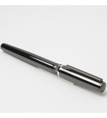 Stylo publicitaire roller Gear Metal Dark Chrome