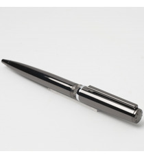 Stylo publicitaire bille Gear Metal Dark Chrome