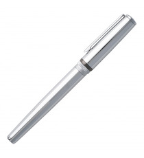 Stylo publicitaire plume Gear Metal Chrome