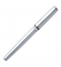 Stylo publicitaire plume Gear Metal Chrome