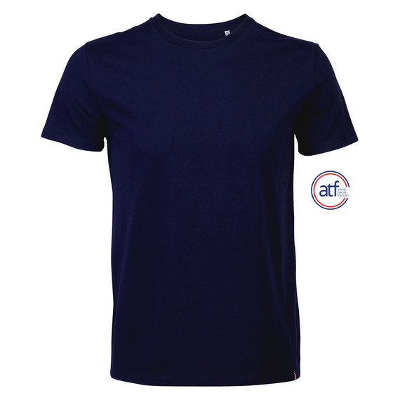 Tee-shirt publicitaire Homme col rond 100% coton peigné Made in France