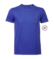 Tee-shirt publicitaire Homme col rond 100% coton peigné Made in France