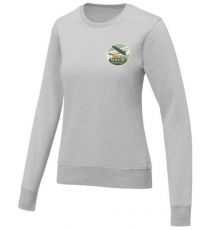 Sweatshirt publicitaire à col ras du cou Zenon pour femme