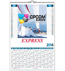 Calendrier à feuillet personnalisé express