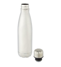 Bouteille publicitaire Cove de 500 ml en acier inoxydable à isolation sous vide