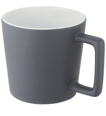 Tasse publicitaire Cali de 370 ml en céramique avec finition mate