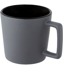 Tasse publicitaire Cali de 370 ml en céramique avec finition mate