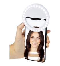 Lampe publicitaire à selfie Ring