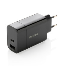 Chargeur publicitaire Mural Philips USB 30W Ultra Rapide