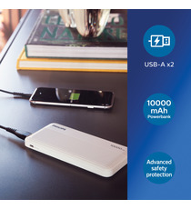 Batterie publicitaire de Secours Philips Ultra Fine 10000mAh