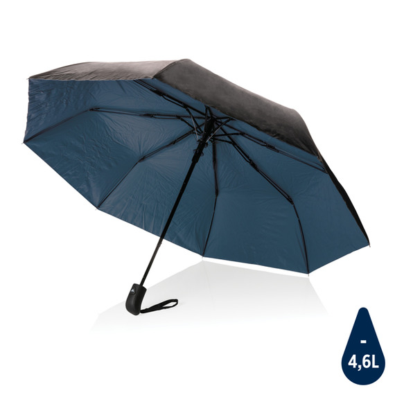 Mini parapluie publicitaire 21" en rPET 190T bi couleur Impact AWARE™