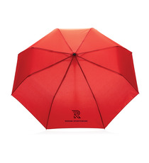 Mini parapluie publicitaire 21" en rPET 190T bi couleur Impact AWARE™