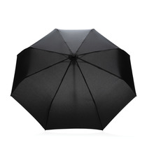 Parapluie publicitaire 21" automatique rPET 190T et bambou Impact AWARE™