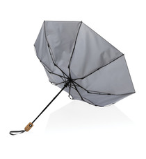 Parapluie publicitaire 21" automatique rPET 190T et bambou Impact AWARE™