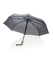 Parapluie publicitaire 21" automatique rPET 190T et bambou Impact AWARE™