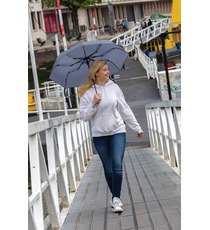 Parapluie publicitaire 21" automatique rPET 190T et bambou Impact AWARE™