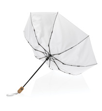 Parapluie publicitaire 21" automatique rPET 190T et bambou Impact AWARE™