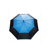 Parapluie publicitaire tempête 27" en rPET ouverture auto Impact AWARE™